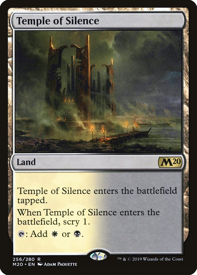 Temple of Silence [Core Set 2020] | Arkham Games and Comics