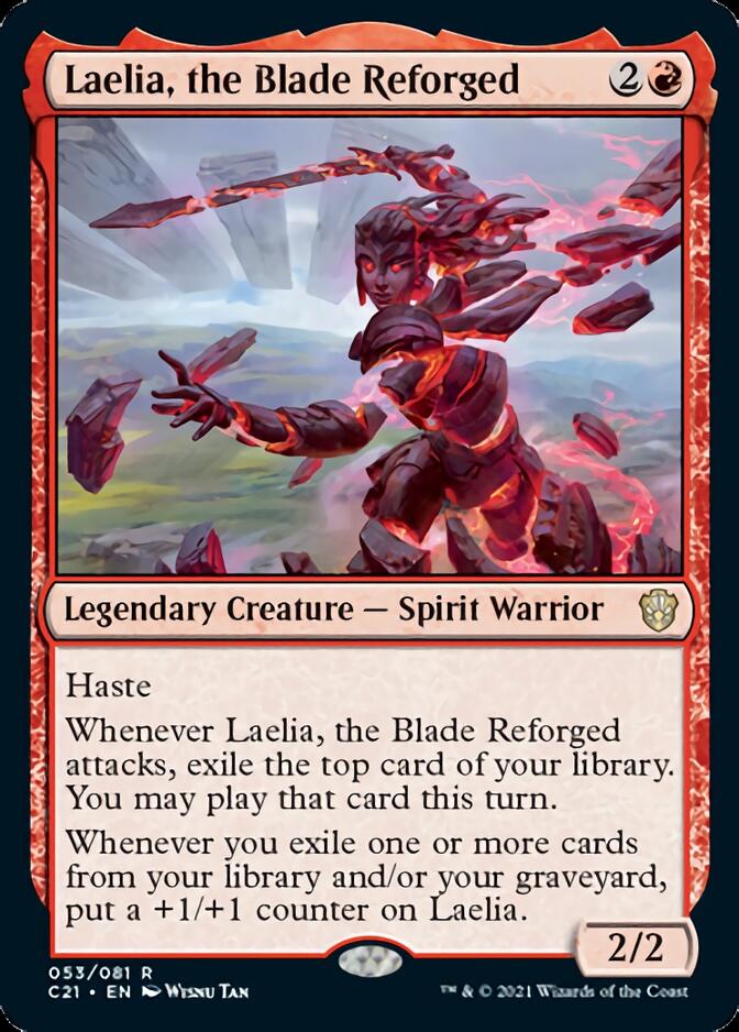 Laelia, the Blade Reforged [Commander 2021] | Arkham Games and Comics