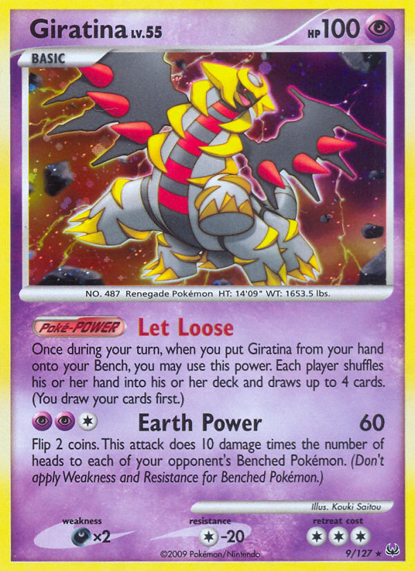 Giratina (9/127) [Platinum: Base Set] | Arkham Games and Comics