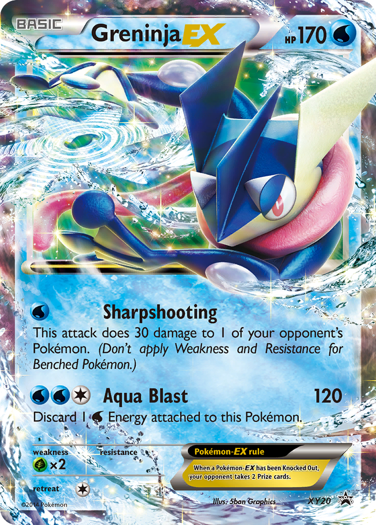 Greninja EX (XY20) [XY: Black Star Promos] | Arkham Games and Comics