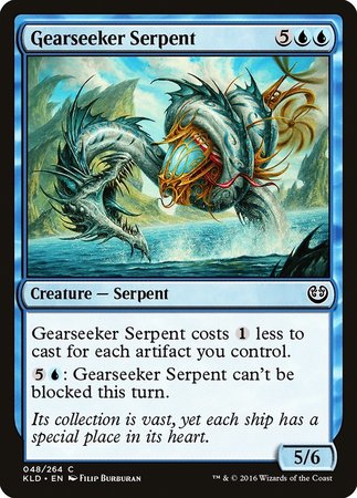 Gearseeker Serpent [Kaladesh] | Arkham Games and Comics