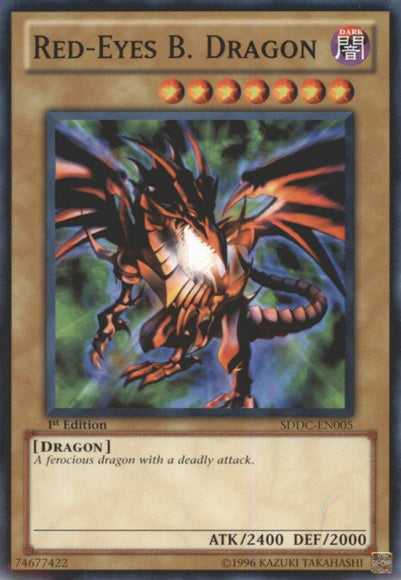Red-Eyes B. Dragon [SDDC-EN005] Common | Arkham Games and Comics