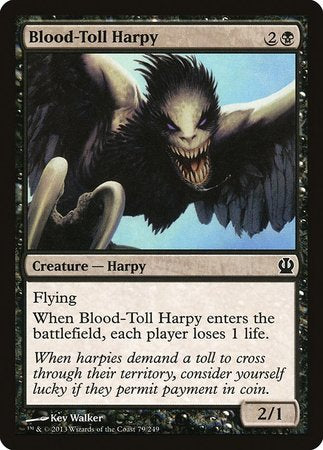 Blood-Toll Harpy [Theros] | Arkham Games and Comics