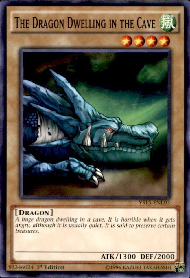 The Dragon Dwelling in the Cave [YS15-ENL03] Common | Arkham Games and Comics