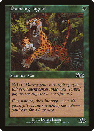 Pouncing Jaguar [Urza's Saga] | Arkham Games and Comics