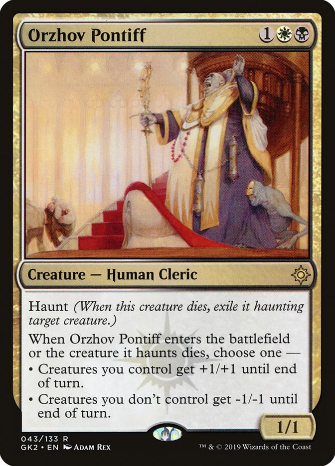 Orzhov Pontiff [Ravnica Allegiance Guild Kit] | Arkham Games and Comics