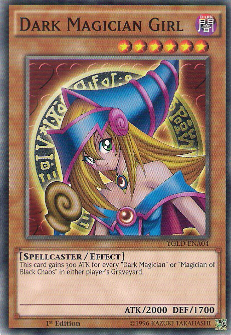 Dark Magician Girl [YGLD-ENA04] Common | Arkham Games and Comics