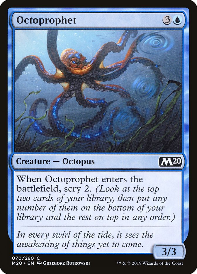 Octoprophet [Core Set 2020] | Arkham Games and Comics