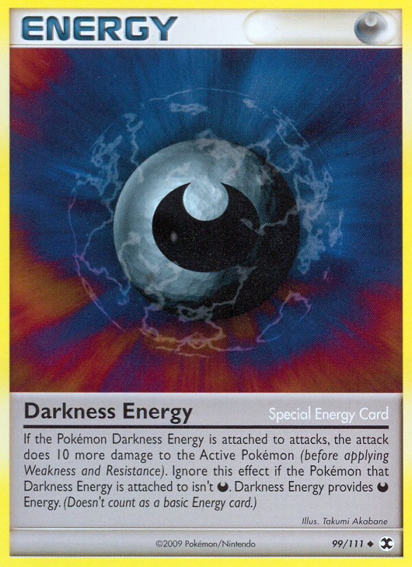 Darkness Energy (99/111) [Platinum: Rising Rivals] | Arkham Games and Comics