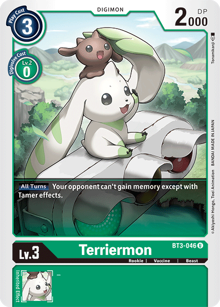 Terriermon [BT3-046] [Release Special Booster Ver.1.5] | Arkham Games and Comics