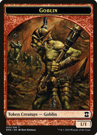 Goblin Token [Eternal Masters Tokens] | Arkham Games and Comics