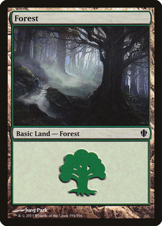 Forest (354) [Commander 2013] | Arkham Games and Comics