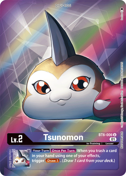 Tsunomon [BT6-006] (Alternative Art - Box Topper) [Double Diamond] | Arkham Games and Comics