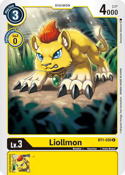 Liollmon [BT1-050] [Release Special Booster Ver.1.0] | Arkham Games and Comics