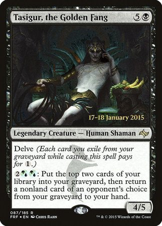 Tasigur, the Golden Fang [Fate Reforged Promos] | Arkham Games and Comics