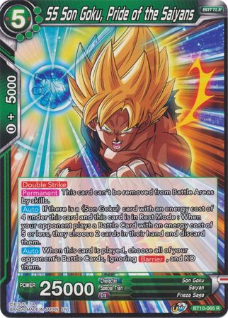 SS Son Goku, Pride of the Saiyans (BT10-065) [Rise of the Unison Warrior 2nd Edition] | Arkham Games and Comics