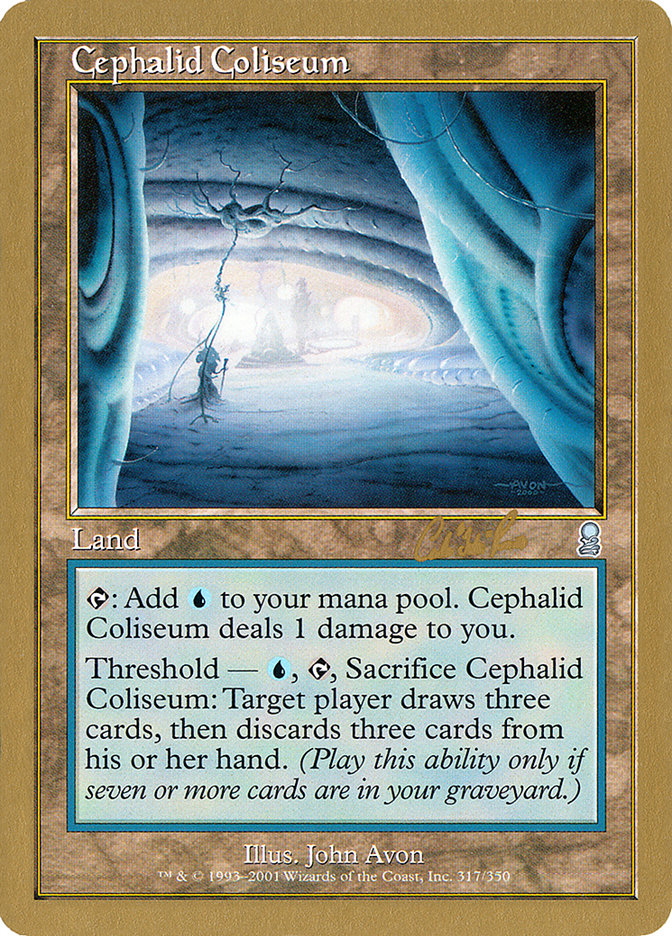 Cephalid Coliseum (Carlos Romao) [World Championship Decks 2002] | Arkham Games and Comics