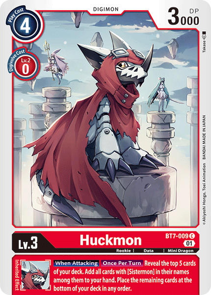 Huckmon [BT7-009] [Next Adventure] | Arkham Games and Comics