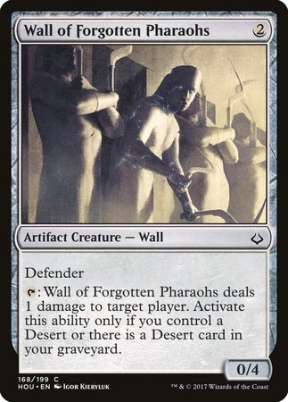 Wall of Forgotten Pharaohs [Hour of Devastation] | Arkham Games and Comics