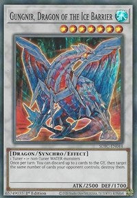 Gungnir, Dragon of the Ice Barrier [SDFC-EN044] Super Rare | Arkham Games and Comics