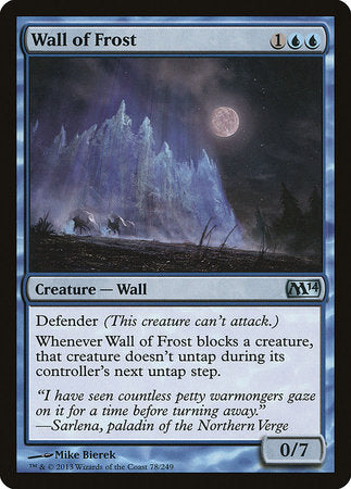 Wall of Frost [Magic 2014] | Arkham Games and Comics