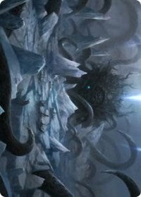 Icebreaker Kraken Art Card [Kaldheim: Art Series] | Arkham Games and Comics