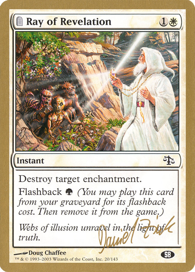 Ray of Revelation (Daniel Zink) (SB) [World Championship Decks 2003] | Arkham Games and Comics