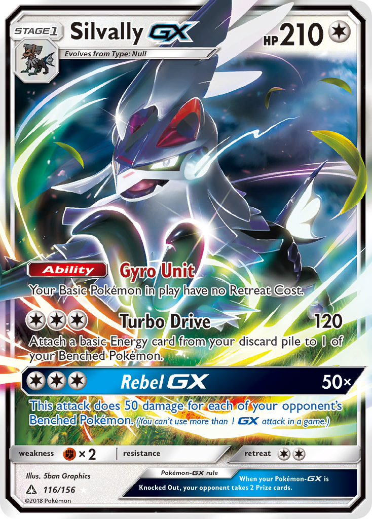 Silvally GX (116/156) [Sun & Moon: Ultra Prism] | Arkham Games and Comics