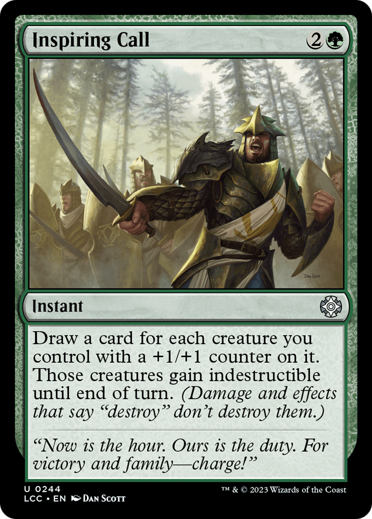Inspiring Call [The Lost Caverns of Ixalan Commander] | Arkham Games and Comics