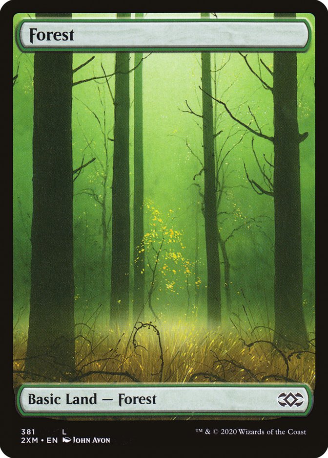 Forest (381) [Double Masters] | Arkham Games and Comics