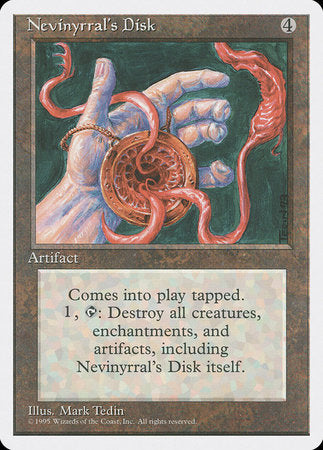 Nevinyrral's Disk [Fourth Edition] | Arkham Games and Comics