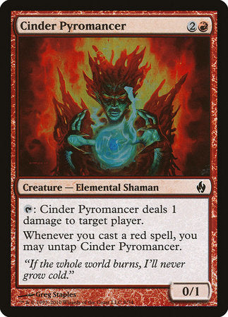 Cinder Pyromancer [Premium Deck Series: Fire and Lightning] | Arkham Games and Comics