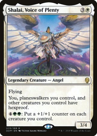 Shalai, Voice of Plenty [Dominaria Promos] | Arkham Games and Comics