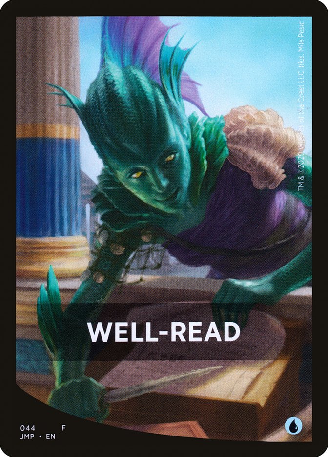 Well-Read [Jumpstart Front Cards] | Arkham Games and Comics