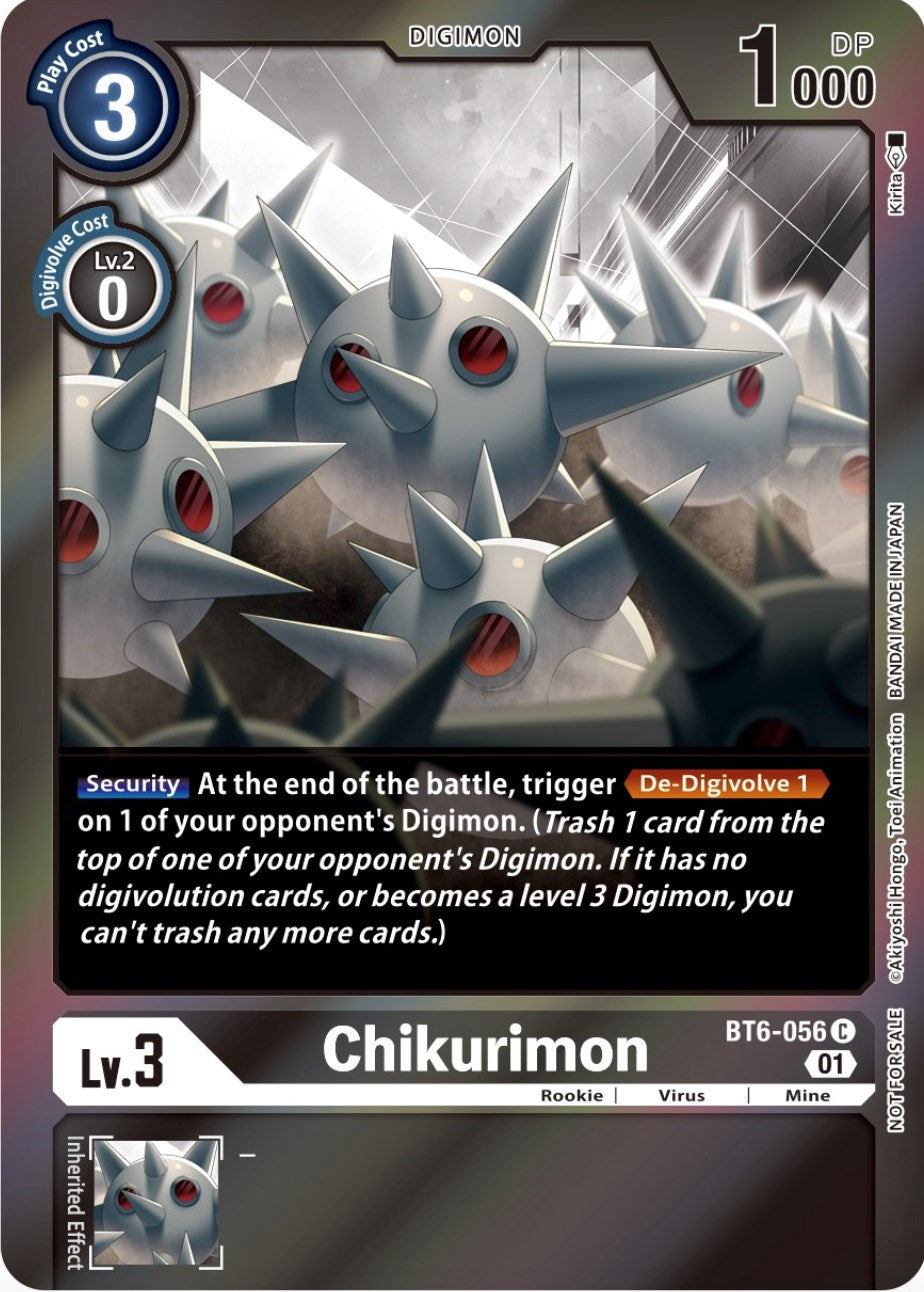 Chikurimon [BT6-056] (Event Pack 4) [Double Diamond Promos] | Arkham Games and Comics