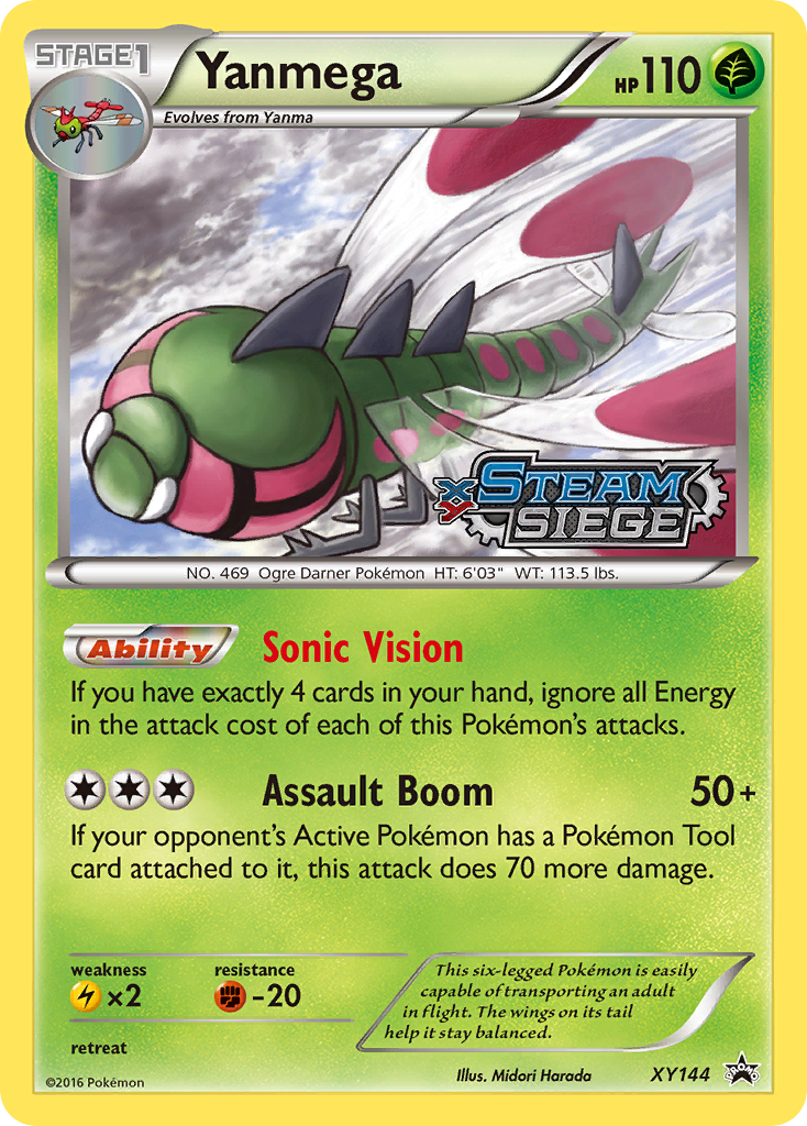 Yanmega (XY144) [XY: Black Star Promos] | Arkham Games and Comics