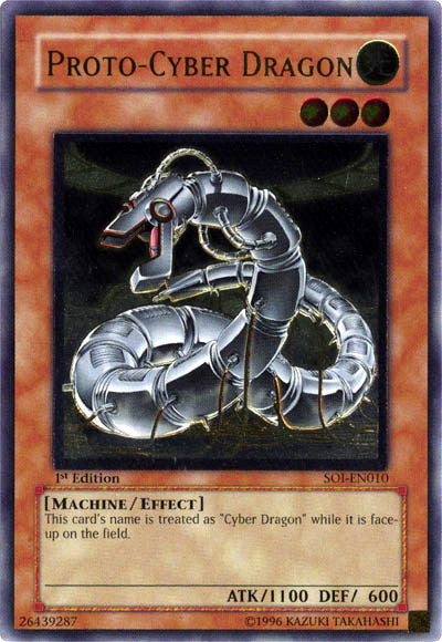 Proto-Cyber Dragon (UTR) [SOI-EN010] Ultimate Rare | Arkham Games and Comics