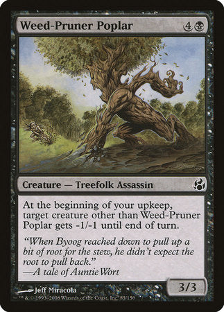 Weed-Pruner Poplar [Morningtide] | Arkham Games and Comics