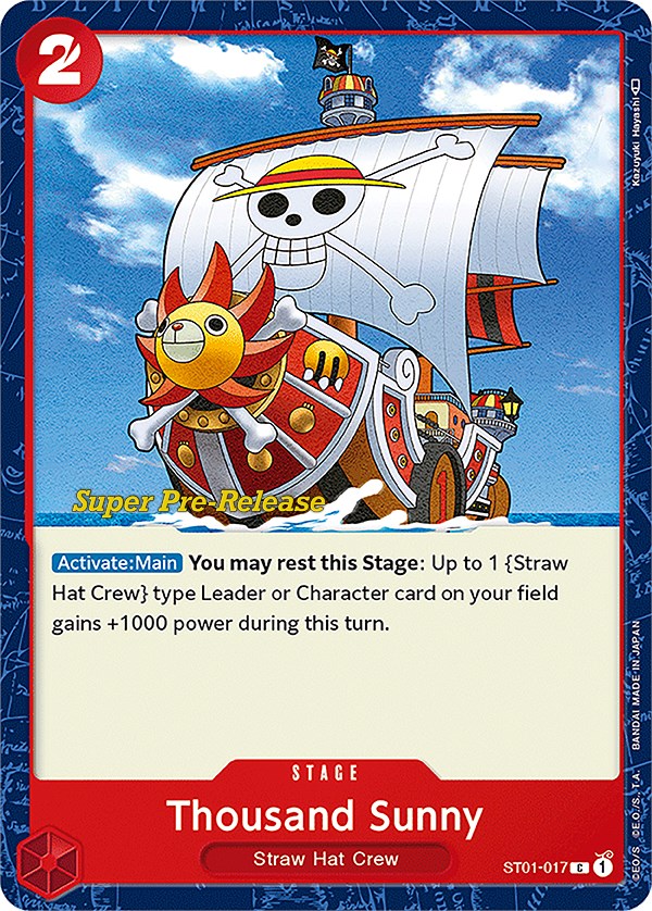 Thousand Sunny [Super Pre-Release Starter Deck: Straw Hat Crew] | Arkham Games and Comics
