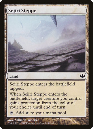 Sejiri Steppe [Duel Decks: Knights vs. Dragons] | Arkham Games and Comics