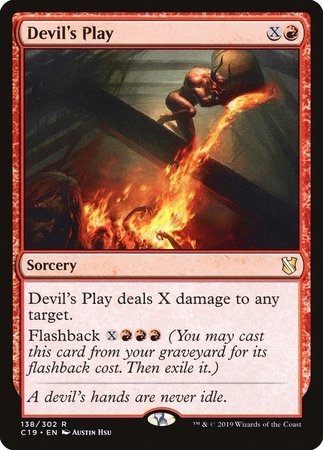 Devil's Play [Commander 2019] | Arkham Games and Comics