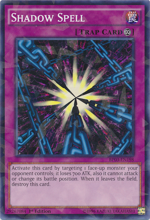 Shadow Spell [BP03-EN198] Shatterfoil Rare | Arkham Games and Comics