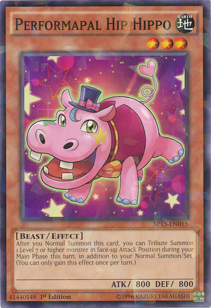 Performapal Hip Hippo [SP15-EN015] Shatterfoil Rare | Arkham Games and Comics