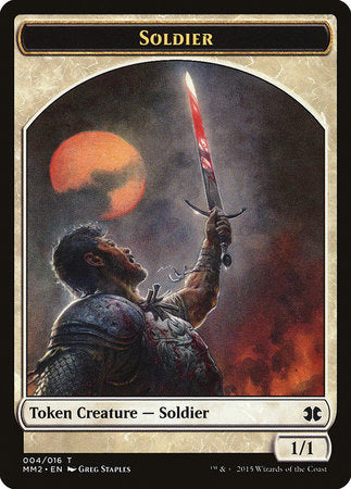 Soldier Token [Modern Masters 2015 Tokens] | Arkham Games and Comics