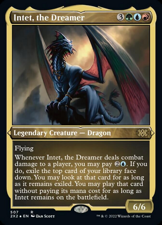 Intet, the Dreamer (Foil Etched) [Double Masters 2022] | Arkham Games and Comics