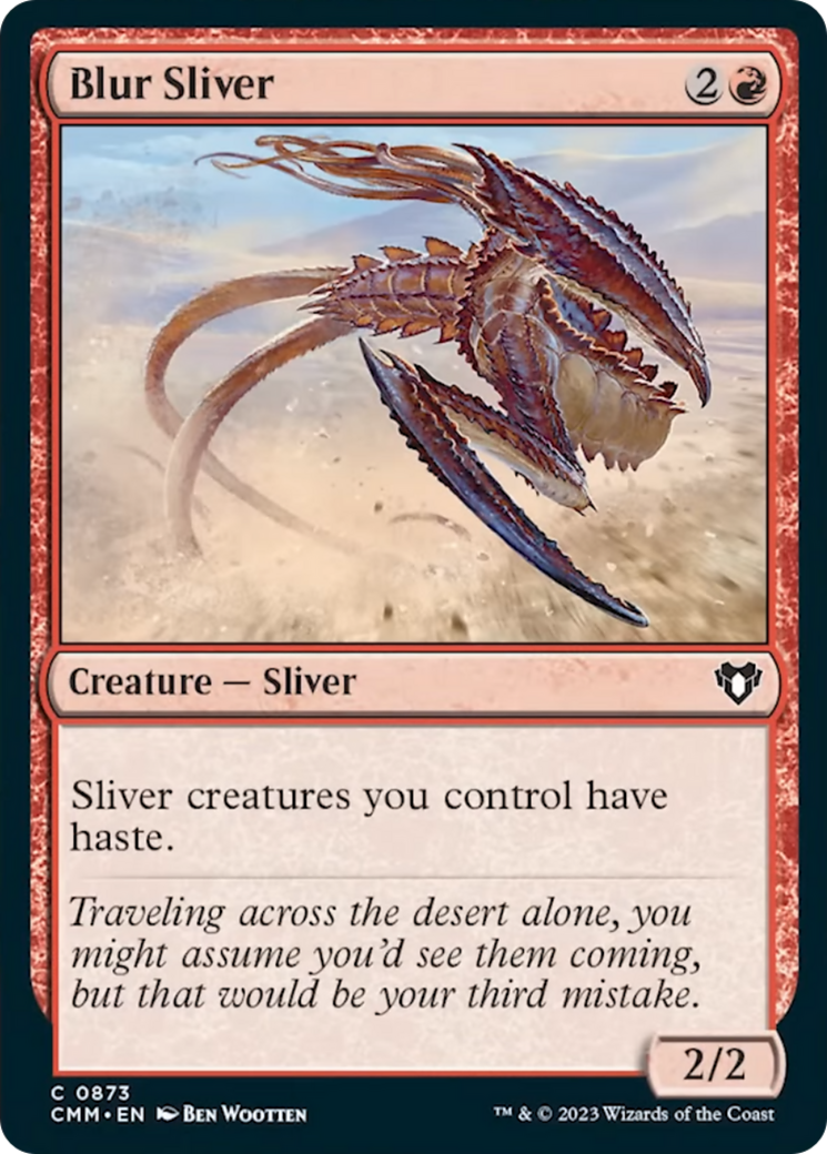 Blur Sliver [Commander Masters] | Arkham Games and Comics