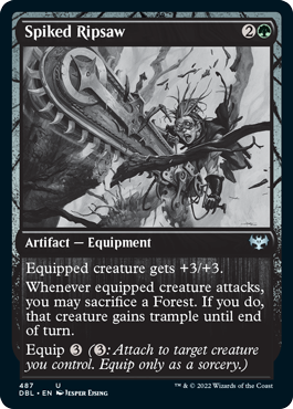 Spiked Ripsaw [Innistrad: Double Feature] | Arkham Games and Comics