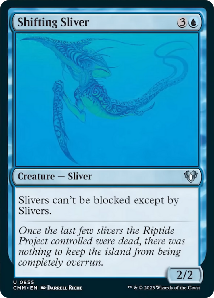 Shifting Sliver [Commander Masters] | Arkham Games and Comics