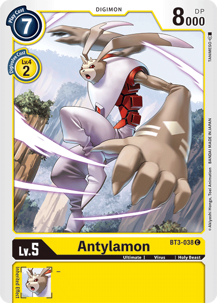 Antylamon [BT3-038] [Release Special Booster Ver.1.5] | Arkham Games and Comics