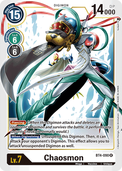 Chaosmon [BT4-090] [Great Legend] | Arkham Games and Comics